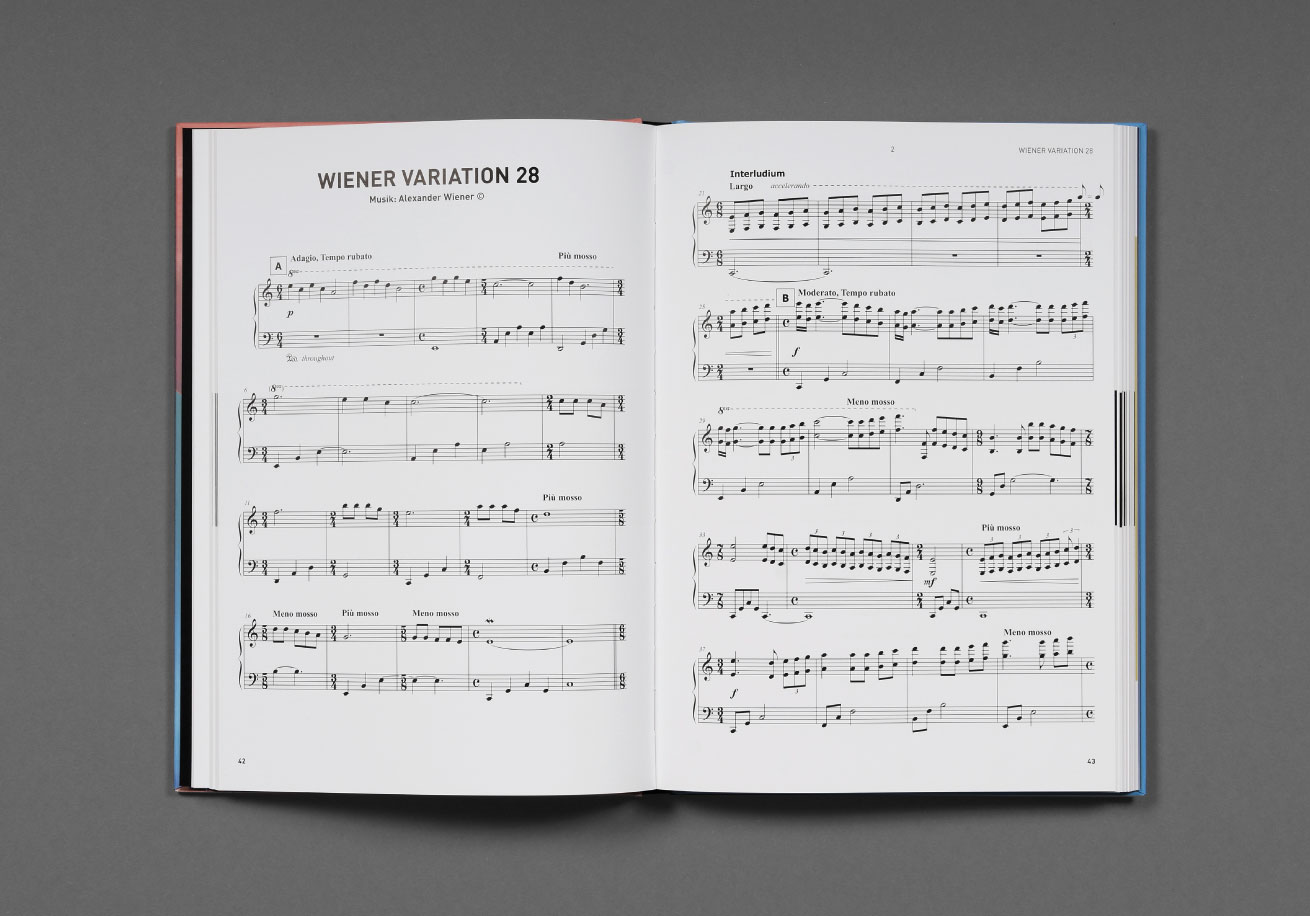 VIENNESE VARIATIONS FOR PIANO AND LIGHT - Page 42-42 | Alexander Wiener